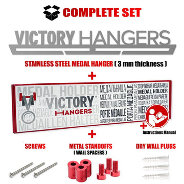 13.1 - 26.2 Running Medal Hanger Display-Medal Display-Victory Hangers®