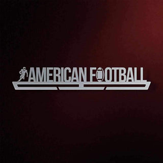 American Football Medal Hanger Display V1