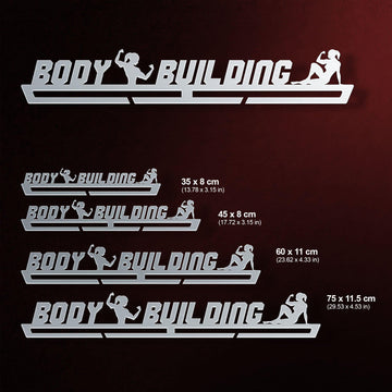 Body Building Medal Hanger Display FEMALE-Medal Display-Victory Hangers®