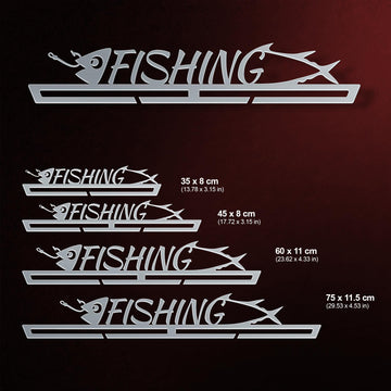 Fishing Medal Hanger Display-Medal Display-Victory Hangers®
