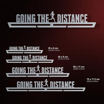 Going The Distance Medal Hanger Display FEMALE-Medal Display-Victory Hangers®