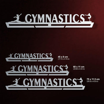 Gymnastics Medal Hanger Display FEMALE V1-Medal Display-Victory Hangers®