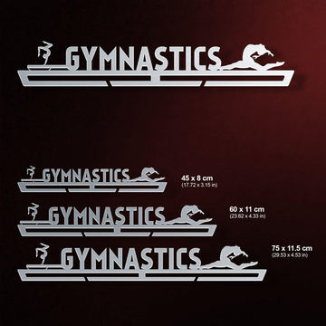 Gymnastics Medal Hanger Display FEMALE V2-Medal Display-Victory Hangers®