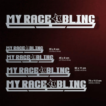 My Race Bling Medal Hanger Display FEMALE-Medal Display-Victory Hangers®