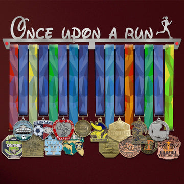 Once Upon A Run Medal Hanger Display FEMALE-Medal Display-Victory Hangers®
