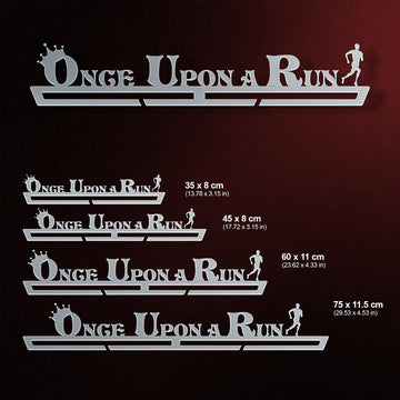 Once Upon A Run Medal Hanger Display MALE-Medal Display-Victory Hangers®