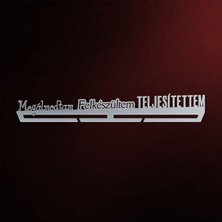 Megálmodtam, felkészültem, teljesítettem Éremtartó - Fali Éremakasztó