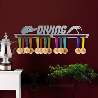 Diving Medal Hanger Display