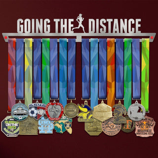 Going The Distance Medal Hanger Display FEMALE Victory Medal Hangers®