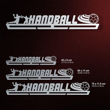 Handball Medal Hanger Display MALE Victory Medal Hangers®