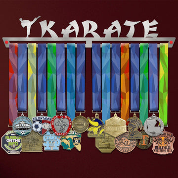 Karate Medal Hanger Display V2 Victory Medal Hangers®