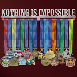 Nothing Is Impossible Medal Hanger Display Victory Medal Hangers®
