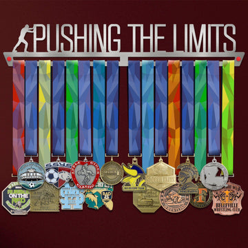 Pushing The Limits Medal Hanger Display= Victory Medal Hangers®