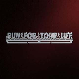 Run For Your Life Medal Hanger Display