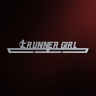 Runner Girl Medal Hanger Display