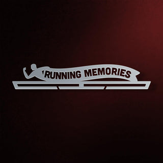 Running Memories Medal Hanger Display