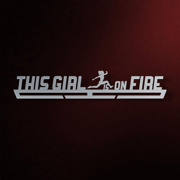 This Girl Is On Fire Medal Hanger Display Victory Medal Hangers®